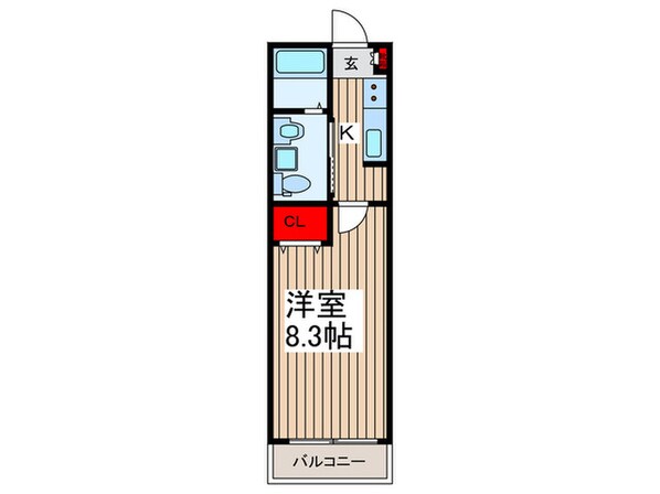 MQuarto与野本町の物件間取画像